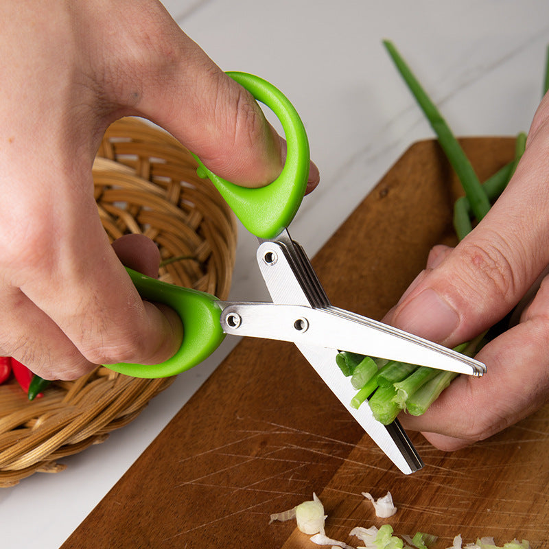 Effortless Herb Cutting Scissors
