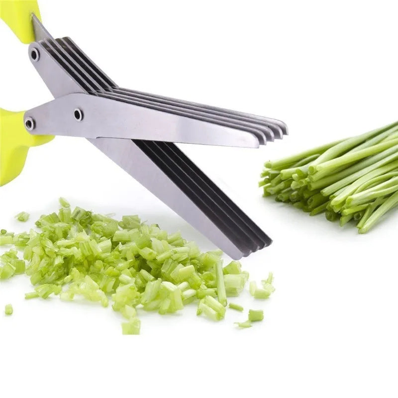 Effortless Herb Cutting Scissors