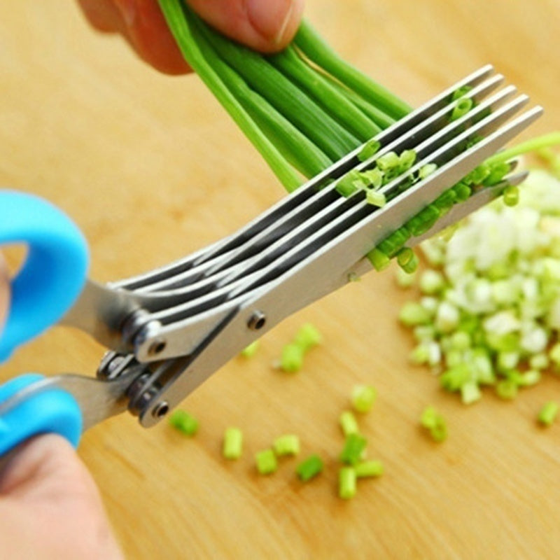 Effortless Herb Cutting Scissors