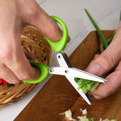 Effortless Herb Cutting Scissors