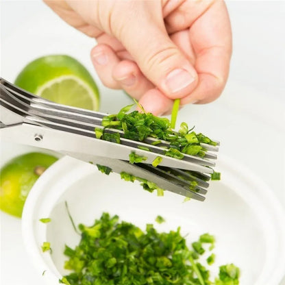 Effortless Herb Cutting Scissors